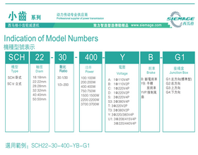 西馬格小齒輪減速機型號說(shuō)明